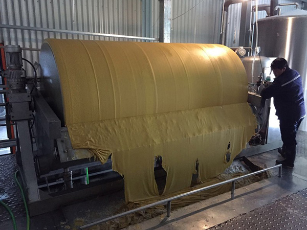 Juice Vakuum Trommur Filter