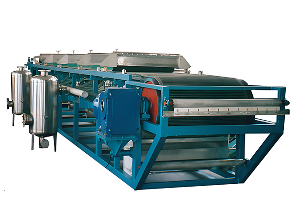 Horisontal belti filter