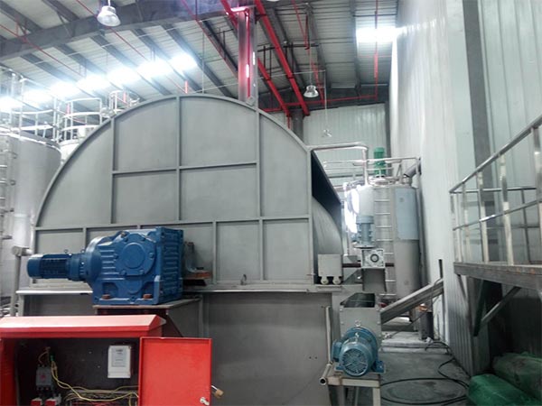 Precoat útflutningur Rotary vacuum drum filter